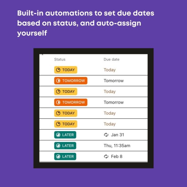 Daily Planning Template for ClickUp | ADHD friendly planner - Image 3